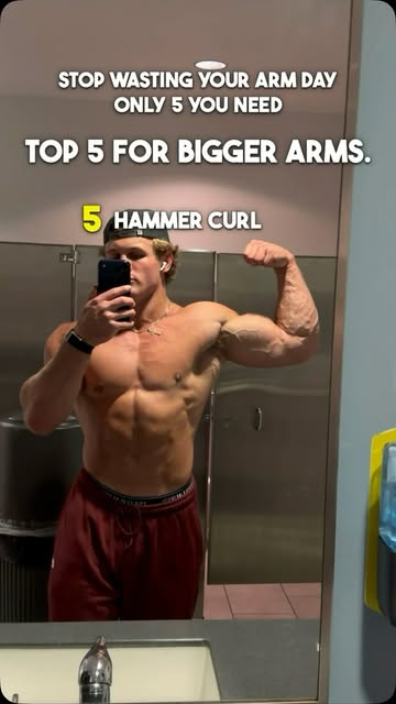 Top 5 exercises for bigger arms